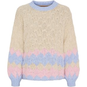 Marta du Chateau MdcPernilla Stickad Tröja Beige