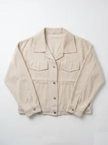 Denimjacka Beige One Size