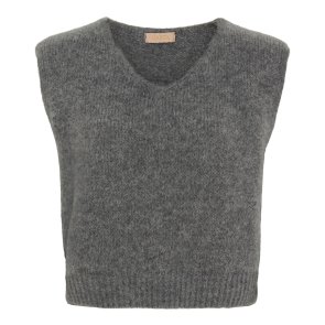 Marta du Chateau MdcMarlene Väst Grey One Size