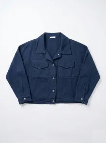 Denimjacka Blå One Size