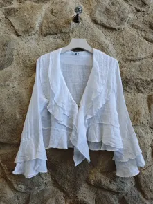 Volangblus Vit One Size