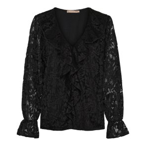 Marta du Chateau MdcZara Spetsblus Black