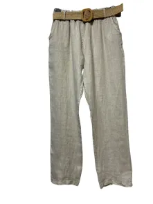 Byxa Linne Beige One Size