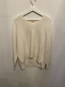 Stickad Tröja Offwhite
