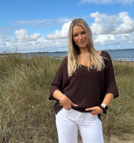 Jörlevik of Sweden Dorothea Tröja Choklad One Size