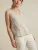 Ärmlös Topp Beige One Size