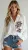 Blus med Broderi Vit