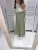 Lång Kjol Khaki One Size