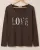 Tröja Love Choco Leopard One Size