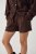 Noella Layne Linneshorts Chocolate