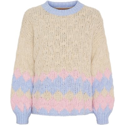 Zoom bild av Marta du Chateau MdcPernilla Stickad Tröja Beige