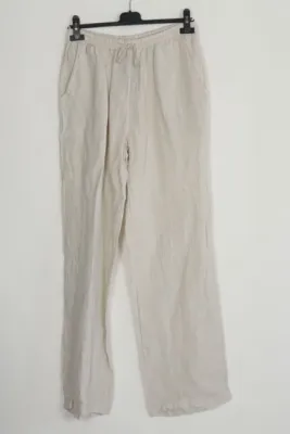 Zoom bild av Linnebyxa Beige One Size