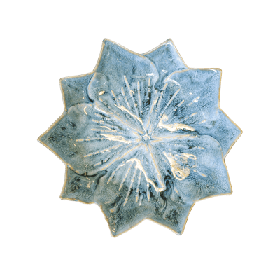 Zoom bild av Västanvinden Blomfat Blå 23 cm