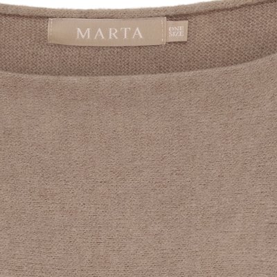 Zoom bild av Marta du Chateau MdcElderflower Stickad Tröja Fango One Size
