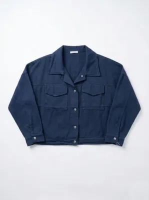 Zoom bild av Denimjacka Blå One Size
