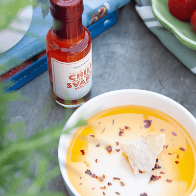 Zoom bild av Friends & Deli Chiliolja med Svart Vitlök 125ml