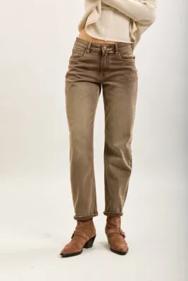 Zoom bild av Toxik3 Mom Jeans Taupe