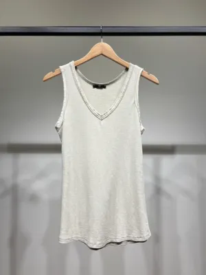 Zoom bild av Linne med Paljetter Beige One Size