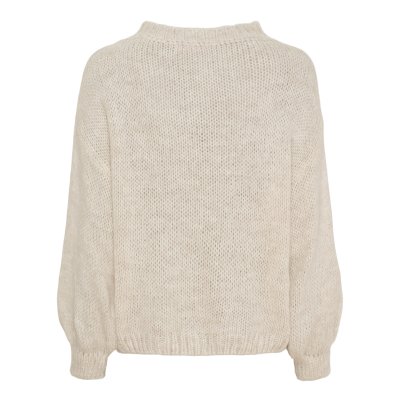 Zoom bild av Marta du Chateau MdcTulip Stickad Tröja Beige