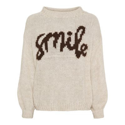 Zoom bild av Marta du Chateau MdcTulip Stickad Tröja Beige