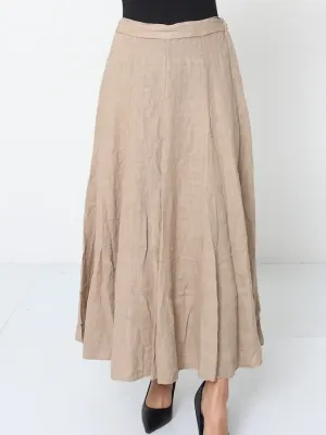 Zoom bild av Linnekjol Mullvad One Size