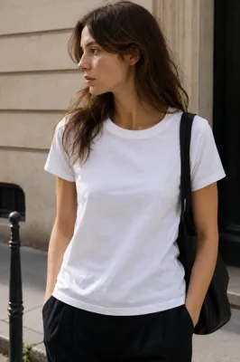 Zoom bild av T-shirt Vit One Size