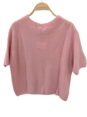 Zoom bild av Stickad Tröja Rosa One Size