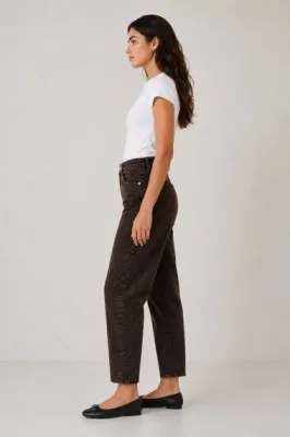 Zoom bild av Jeans med Leopardmönster Moro