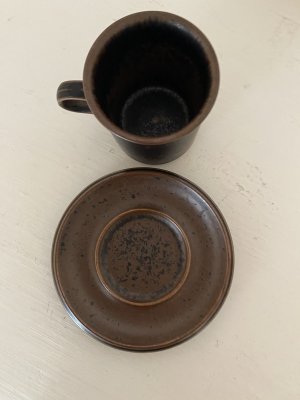 Zoom bild av Arabia Ruska Kaffekopp med Fat