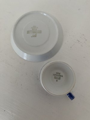 Zoom bild av Arabia Ali Kaffekopp med Fat 