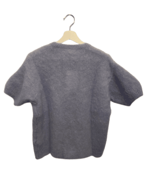 Zoom bild av Stickad Kofta Himmelblå One Size